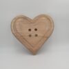 Sbottonati Cuore In Legno