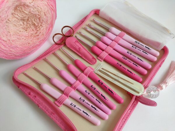set-etimo-rose-tel-001- Set Uncinetti Tulip Etimo Rose