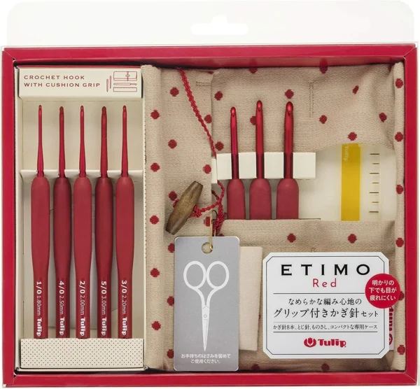 Set Uncinetti Tulip Etimo Red